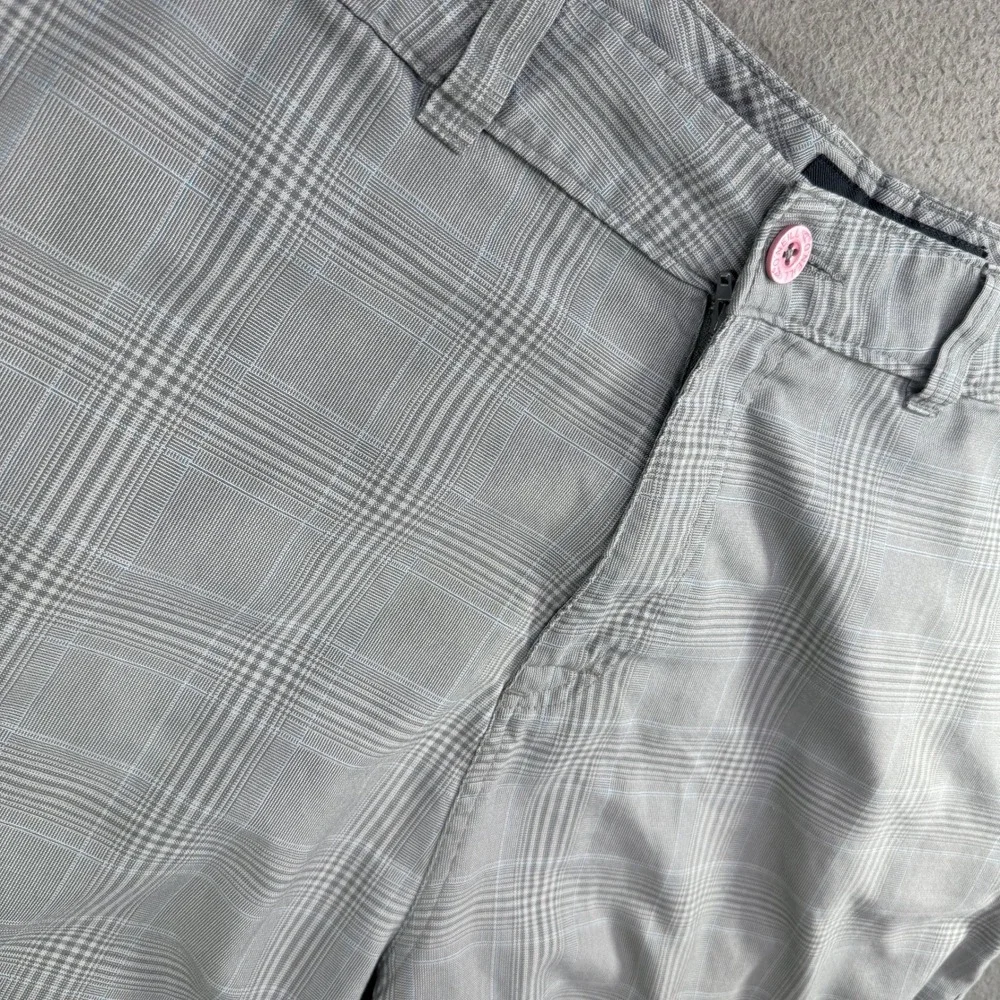 O'Neill Shorts Mens 40 Grey Plaid Flat Front Casual Summer‎ Surf Outdoor Bottoms